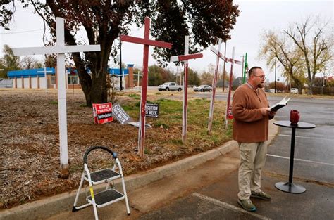 Group protests against Phillip Hancock execution in Oklahoma