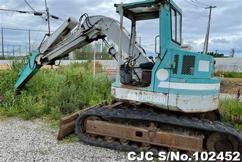 Used Komatsu PC75UU Excavator For Sale Model CJC 102452 Japanese