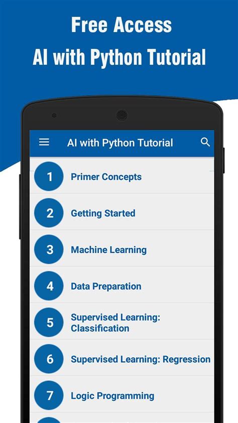 AI with Python Tutorial APK for Android Download