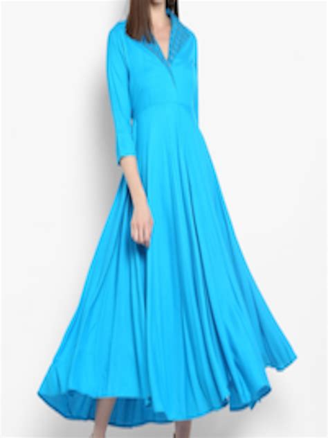 Buy Kalini Shawl Neck A Line Midi Dress Dresses For Women 26196356