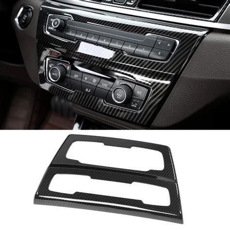 And Services Carbon Fiber Interior Multimedia Panel Cover Trim For