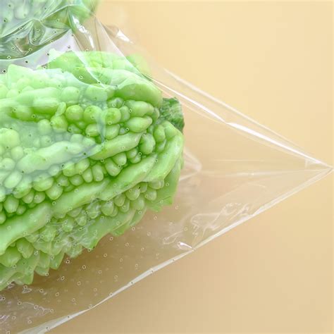 Lesi Food Grade Micro Perforation Bag Plastic Bopp For Vegetable