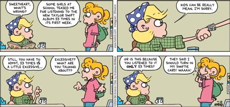 Tayloring Taylor Swift Foxtrot Comics By Bill Amend