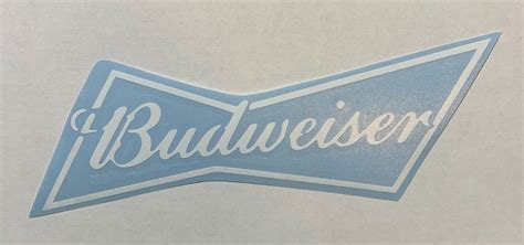 Budweiser Beer Logo 2 Die Cut Vinyl Decal High Quality Outdoor Sticker