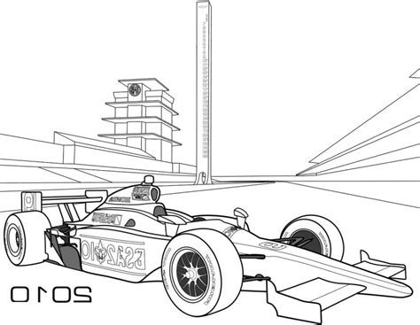 Indycar Coloring Pages Coloring Pages