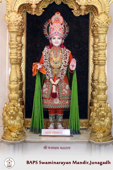 Darshan Smruti Baps Swaminarayan Temple Mandir Daily Darshan