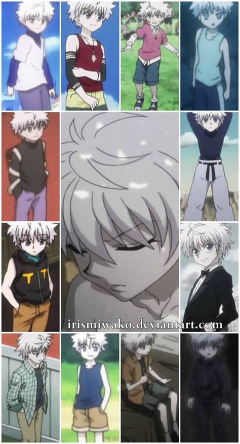 Killua S Outfits Hunter X Hunter They Re Missing Three Though