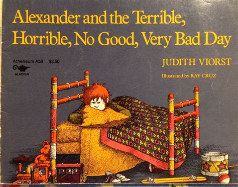 ESL Book Club – Alexander and the Terrible, Horrible, No Good, Very Bad ...