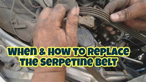 When How To Replace The Serpentine Belt Toyota Vios Youtube