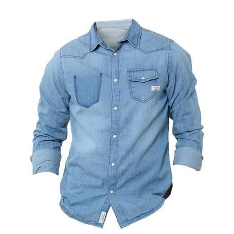 Chemise Kaporal Jeans Homme Jeffo Bleue Denim Bleu Cdiscount Pr T