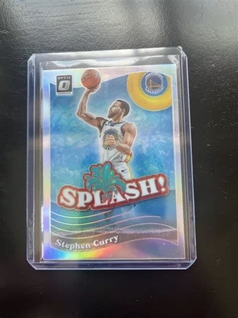 2023 24 PANINI DONRUSS Optic Splash Holo Prizm 8 Stephen Curry EUR 0