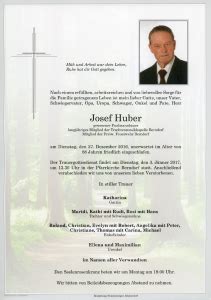 Huber Josef Bestattung Hemetsberger Särge Urnen Beratung im