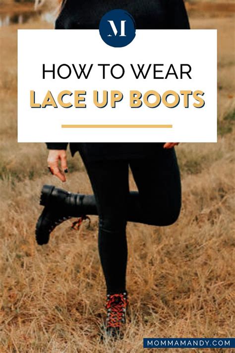 How To Wear Lace Up Boots Momma Mandy Fashion And Lifestyle Blog Lace Up Wedge Boots Women