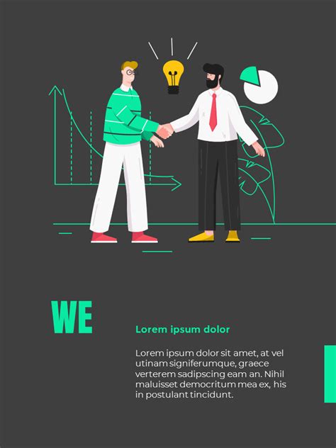 Business Project Illustration Company Profile Ppt Template