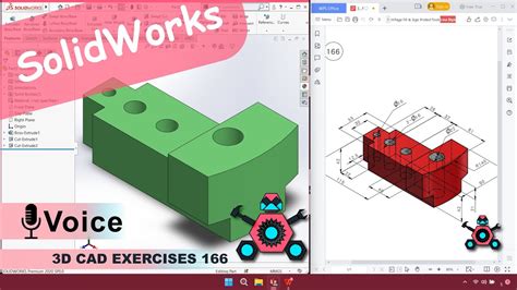 Solidworks D Cad Exercises Studycadcam Solution Tutorial