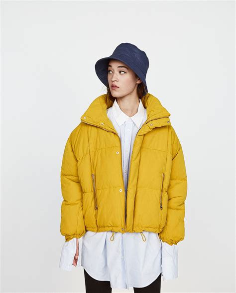 Yellow Puffer Coat Zara Atelier Yuwa Ciao Jp