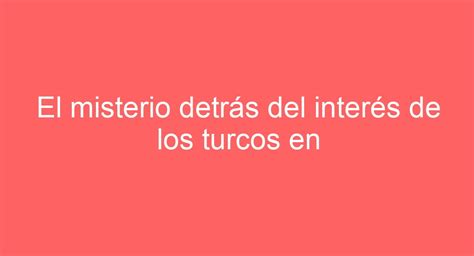 El misterio detrás del interés de los turcos en el olor del cabello