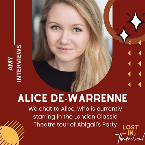 Alice De Warrenne Interview