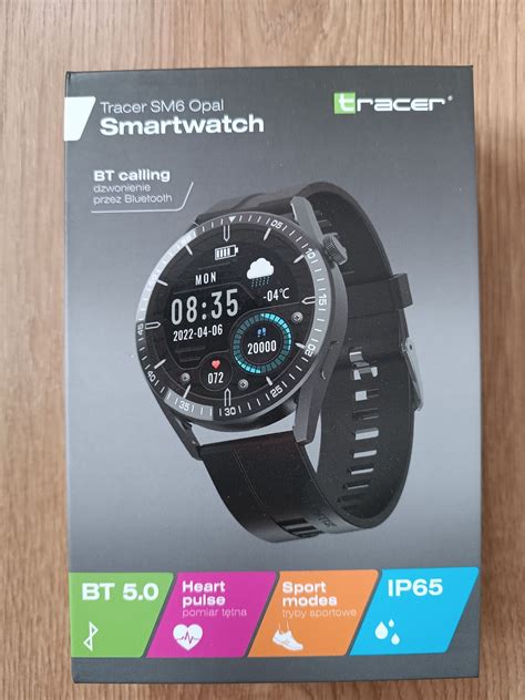 Zegarek Smartwatch Tracer Sm Opal Dzwonienie Przez Bluetooth B Dzin