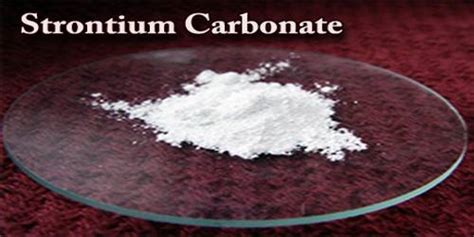 Strontium Carbonate - Assignment Point