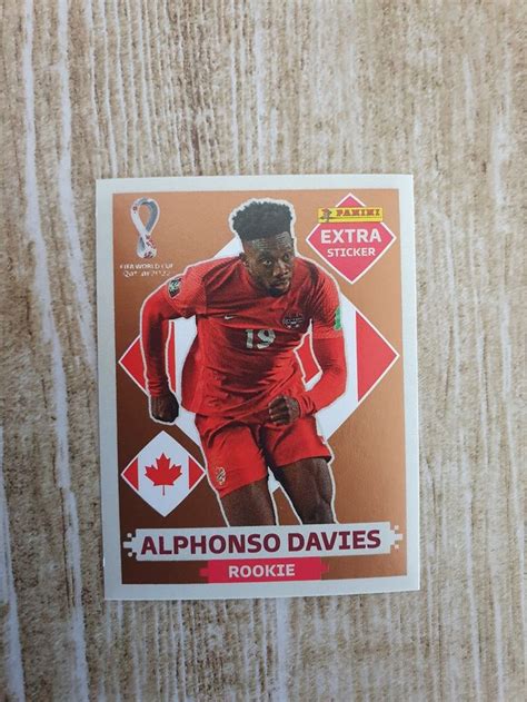 Extra Sticker Alphonso Davies Panini Beebs