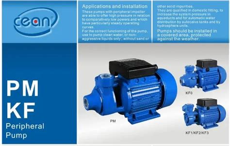 Suitable For Pumping Clean Water And Chemically Non Aggressive Liquid