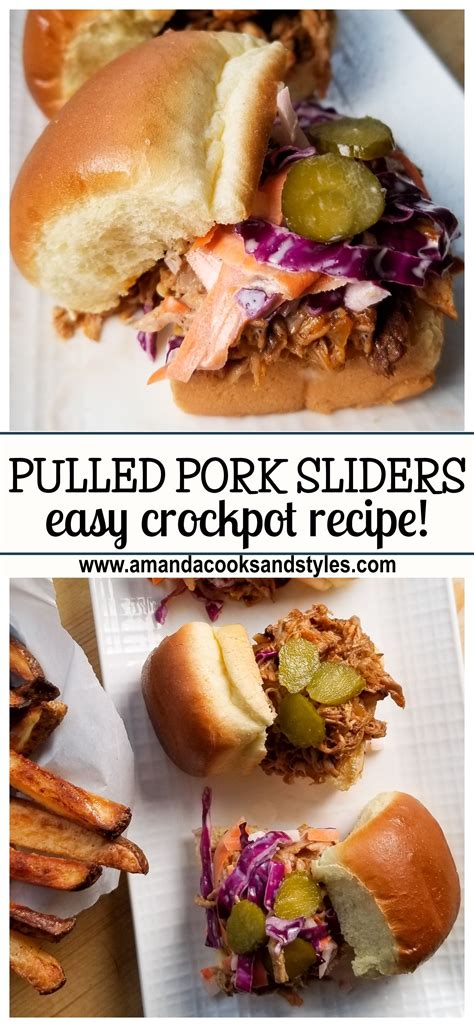 Pulled Pork Sliders Recipe Artofit