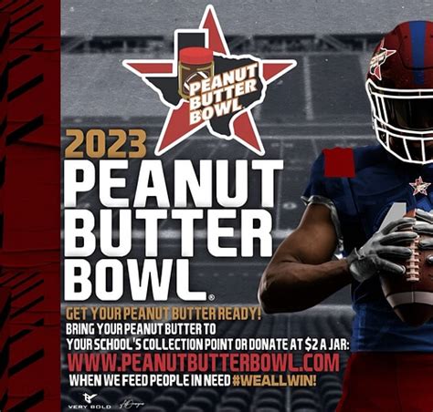 Peanut Butter Bowl 2023