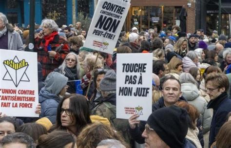 La Marcha Contra El Antisemitismo Intenta Lo Mejor Que Puede Superar