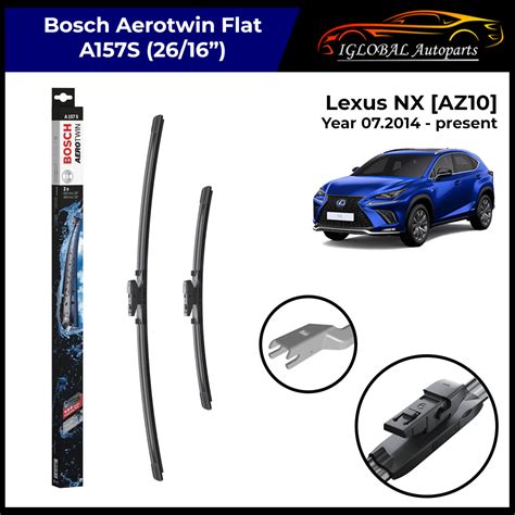 Lexus Nx Az10 Year 072014 Present A157s Bosch Aerotwin Flat