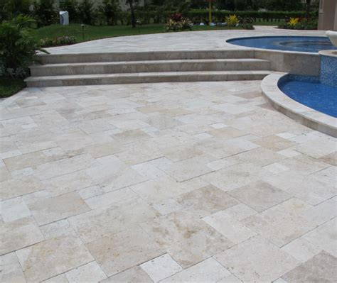 Classic Travertine Pavers Houston