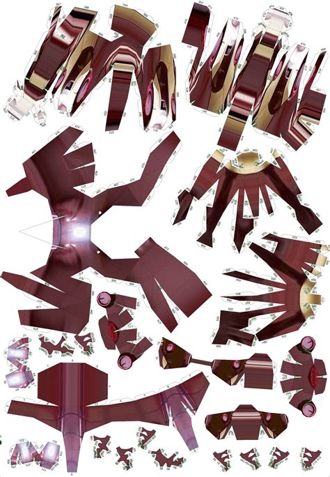 Iron Man Hand Papercraft