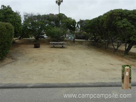 San Elijo State Beach Camping, Campsite Photos and Information