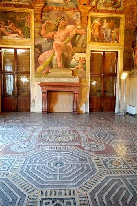 Palazzo Te Mantua Guilio Romano Amor And Psyche Editorial Stock Image