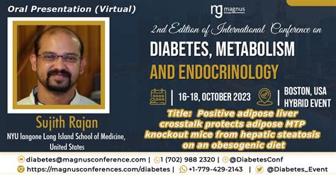 2nd Edition Of International Conference On Diabetes Metabolism And