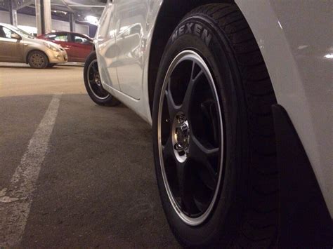 Переобулся на Yamato r15 — KIA Rio (3G), 1,4 л, 2014 года | колёсные ...