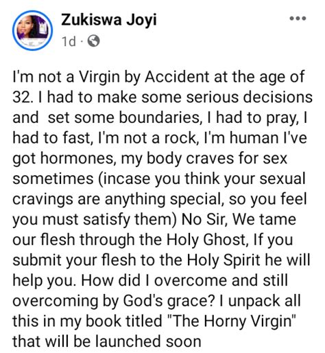 My Body Craves For Sex Sometimes Year Old South African Virgin Says