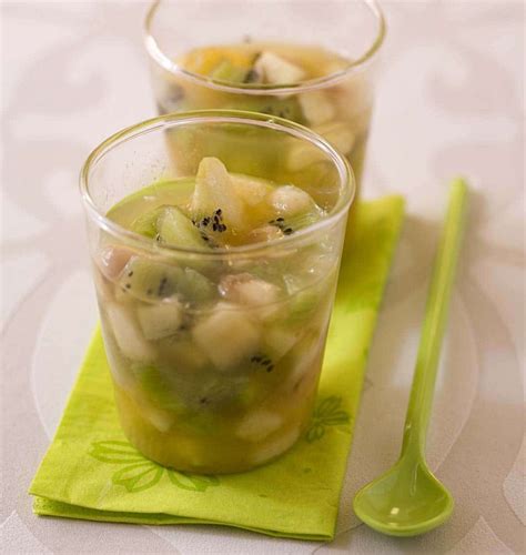 Minestrone De Fruits Au Sirop De R Glisse Et Menthe Recettes De