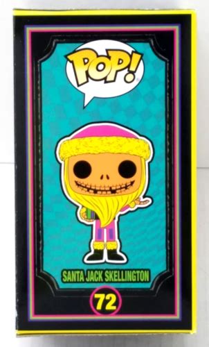 Funko POP Disney SANTA JACK SKELLINGTON 72 Exclusive Vinyl Figure New