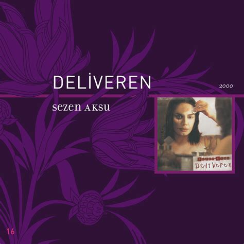 Release Deliveren By Sezen Aksu Cover Art Musicbrainz