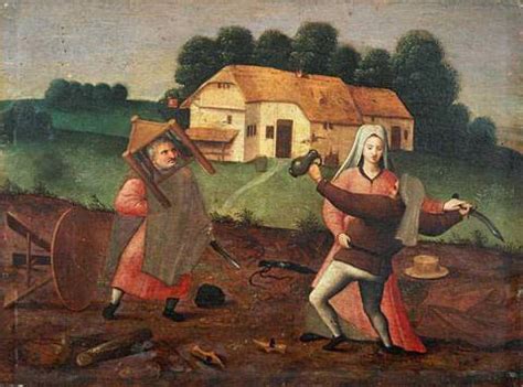 Brueghel Jüngere Schlägerei Kunstdruck Leinwandbild Gerahmtes Bild