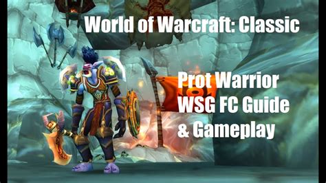 Wow Classic Protection Warrior Wsg Flag Carrying Guide And Gameplay