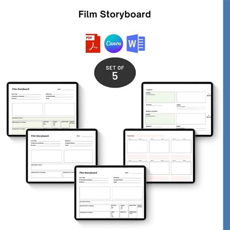 A Film Storyboard Template is a powerful tool that helps filmmakers ...