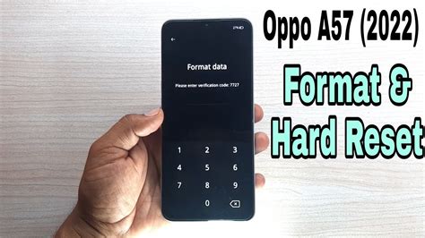 Oppo A57 2022 Hard Reset And Pattern Remove How To Hard Reset Oppo