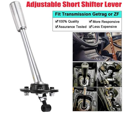 Fsl Drift Tuning Adjustable Short Shifter Lever With Knob Compatible