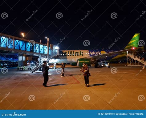 Palembang, Indonesia. Activities of Passengers and Flight Crew before ...