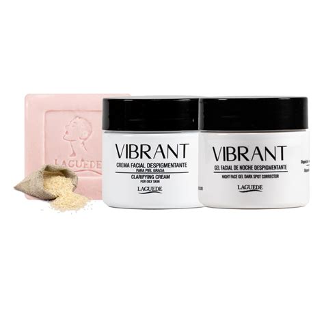 Kit Aclarante Laguede Crema De D A Fps Gel De Noche Jab N