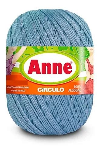 Linha Anne Metros Circulo Para Croch Tric E Amigurumi Cor