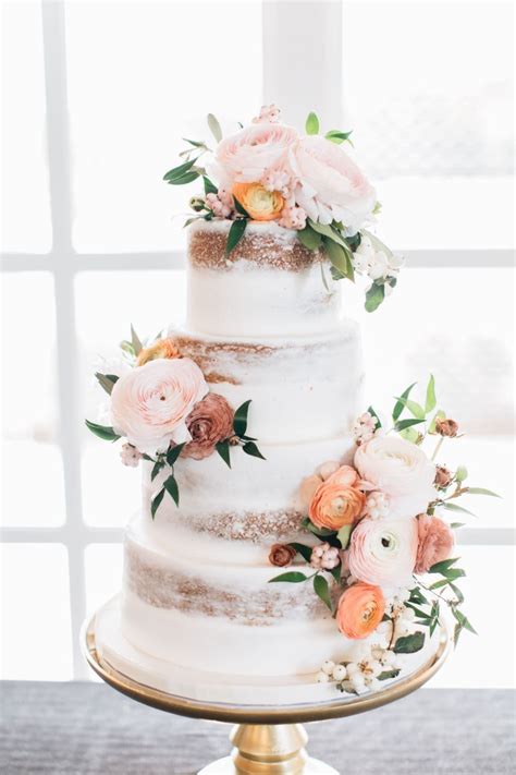 Semi Naked Drip Wedding Cake Artofit