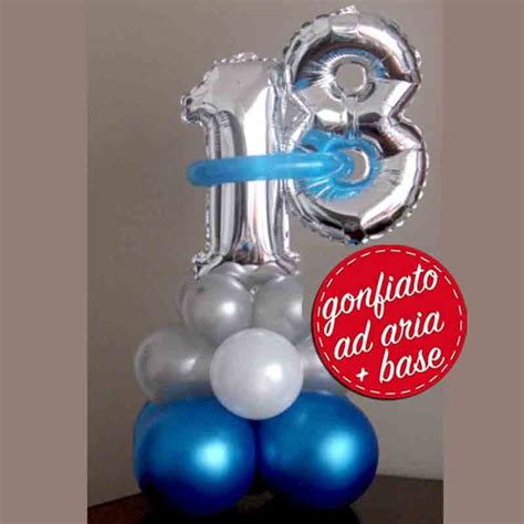 Composizione Palloncino 18 Da Tavolo